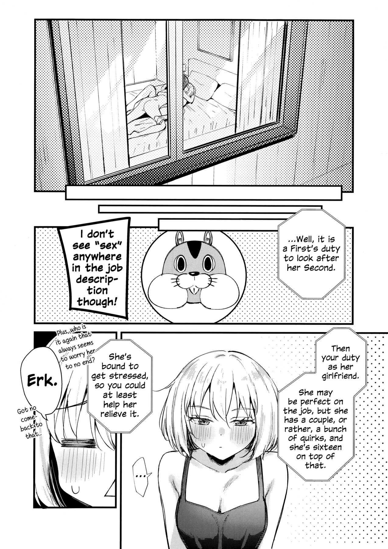 Hentai Manga Comic-My Partner's Sex Drive Is So Strong That It's Really Been Worrying Me Lately!-Read-11